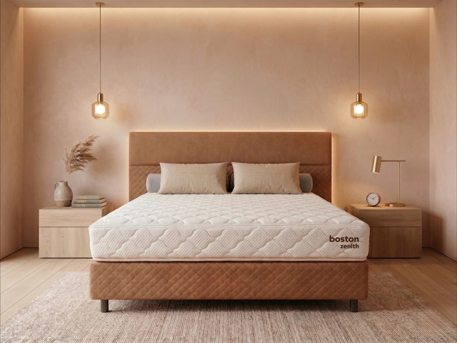 Boston Zenith Organic Natural Latex Pocket Spring Mattress