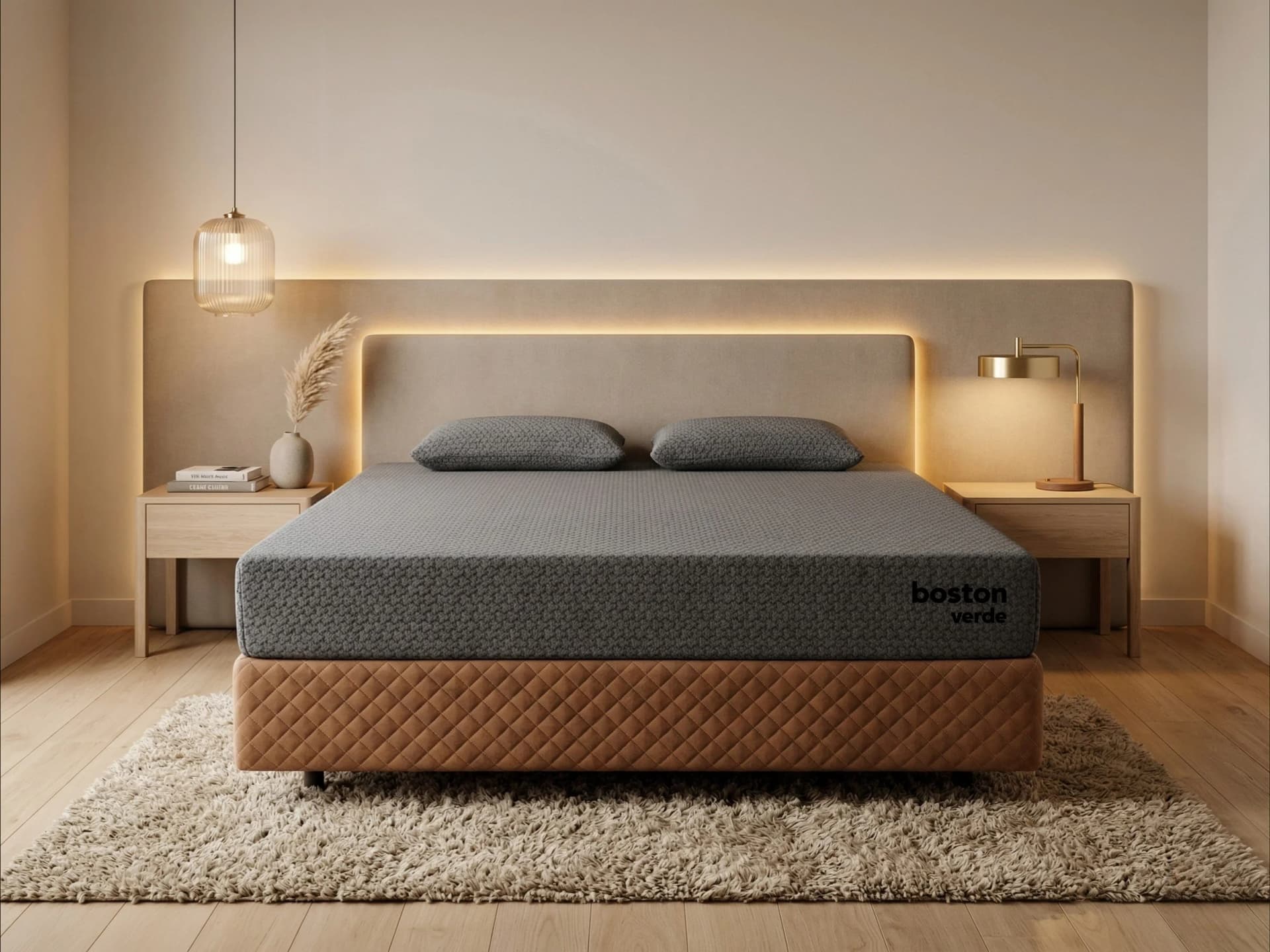 Boston Verde Organic Graphite Infused Natural Latex Mattress