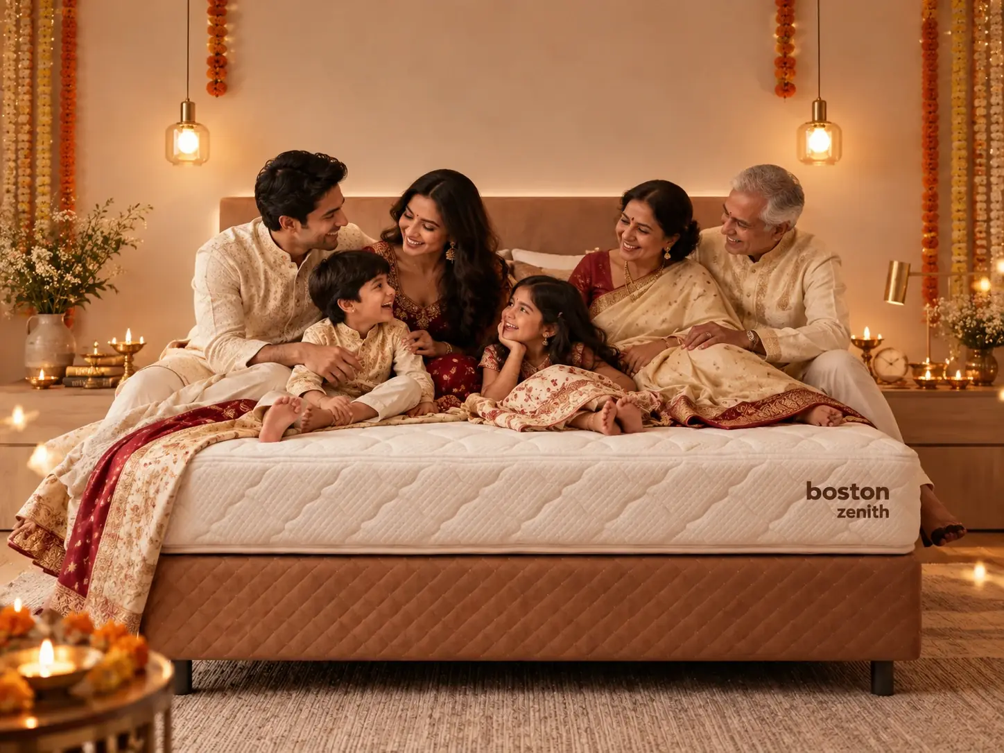 Boston Luxury Mattress - Bedroom Scene