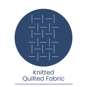 Knitted-quilted-fabric