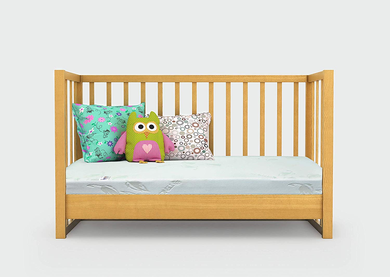 baby bed attached to mattress